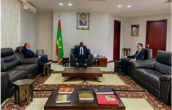 Le ministre des Affaires étrangères reçoit l’ambassadeur de France Le ministre des Affaires étrangères reçoit l’ambassadeur de France