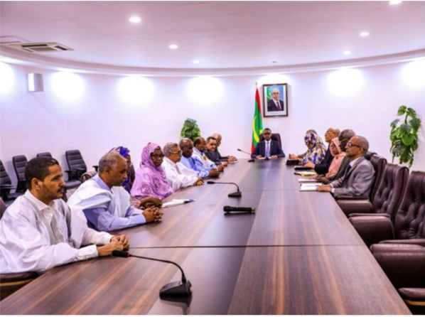 Le premier ministre reçoit le président et les membres de la CENI Le premier ministre reçoit le président et les membres de la CENI