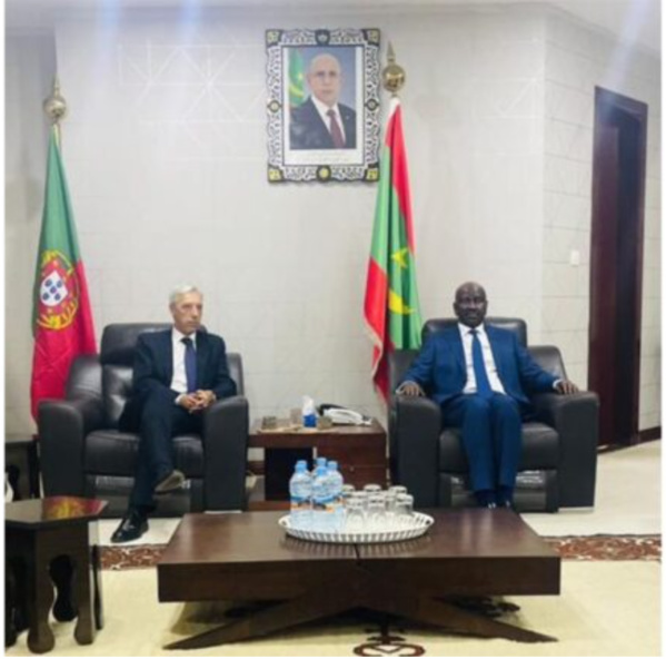 Le ministre des Affaires étrangères reçoit son homologue portugais Le ministre des Affaires étrangères reçoit son homologue portugais