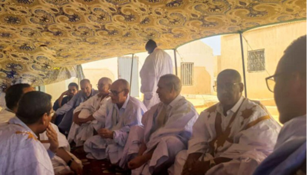 Boutilimit: Présentation des condoléances au nom du Président de la République aux familles d’Ehel Sidi et Ehel Ahmed Aicha Boutilimit: Présentation des condoléances au nom du Président de la République aux familles d’Ehel Sidi et Ehel Ahmed Aicha