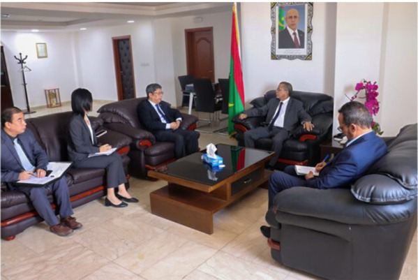 Le ministre de l’Agriculture reçoit l’ambassadeur de Chine Le ministre de l’Agriculture reçoit l’ambassadeur de Chine