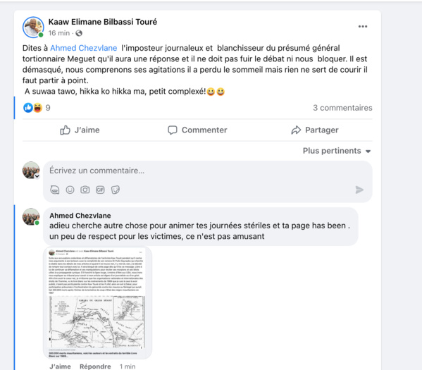 Affaire Meguett suite et fin : pour G.H et l’ambassade britannique à Nouakchott, ma réponse au flamiste Dr Pullo Gaynaako 