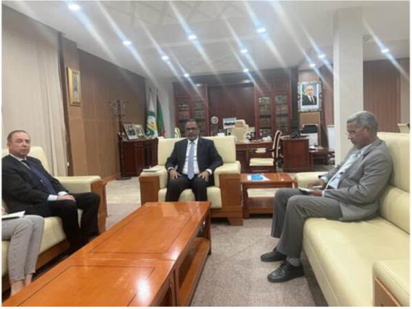 Le président de l’UNPM rencontre l’ambassadeur de la Fédération de Russie Le président de l’UNPM rencontre l’ambassadeur de la Fédération de Russie