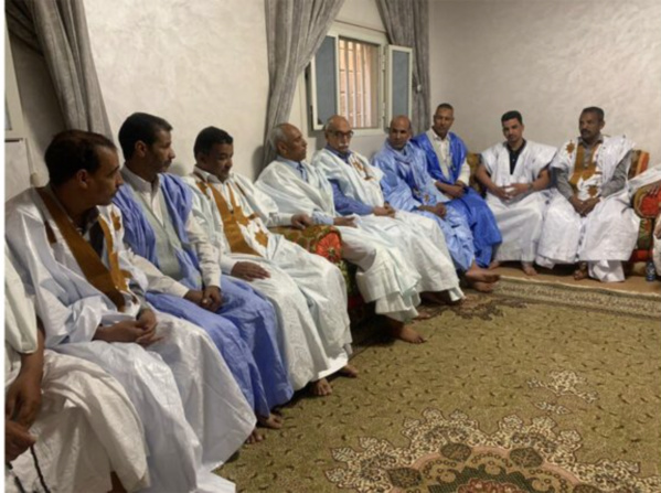Au nom du Président de la République, le wali mouçaid de Dakhlet Nouadhibou présente les condoléances à la famille d’Ehel Cheikh Ould Ayé