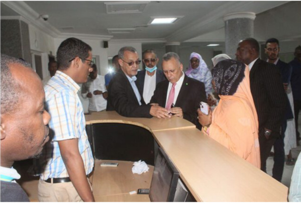 Le président de la Commission nationale des Droits de l’Homme visite la CNAM et la CAMEC Le président de la Commission nationale des Droits de l’Homme visite la CNAM et la CAMEC