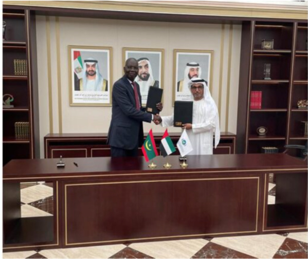 La Mauritanie et le Fonds d’Abu Dhabi pour le développement signent un accord relatif au projet d’approvisionnement en eau de la ville de Kiffa La Mauritanie et le Fonds d’Abu Dhabi pour le développement signent un accord relatif au projet d’approvisionnement en eau de la ville de Kiffa