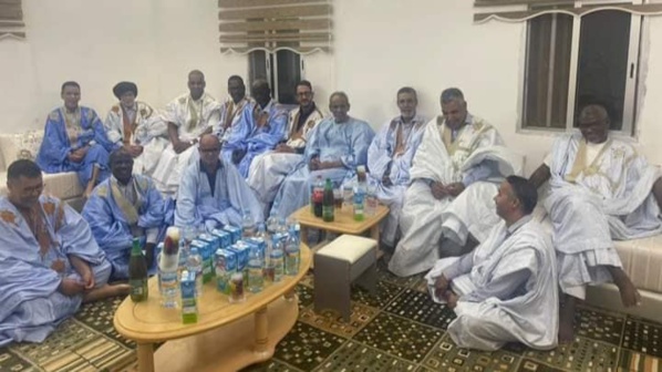 Insaf : Cheikhna Ould Nenni Ould Moulaye Zeine en campagne à Nouadhibou Insaf : Cheikhna Ould Nenni Ould Moulaye Zeine en campagne à Nouadhibou
