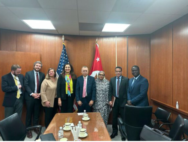 Le président de la CNDH a rencontré la sous-secrétaire d’État américain chargée des droits de l’Homme Le président de la CNDH a rencontré la sous-secrétaire d’État américain chargée des droits de l’Homme