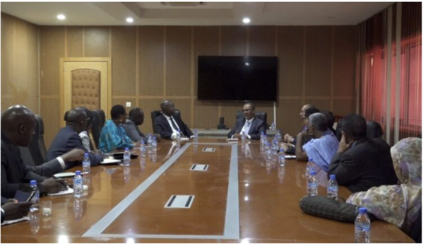 Le Président de l’UNPM reçoit une délégation de la FANAF Le Président de l’UNPM reçoit une délégation de la FANAF