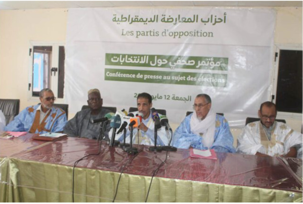 Les partis de l’opposition démocratique appelle à vérifier la liste électorale Les partis de l’opposition démocratique appelle à vérifier la liste électorale