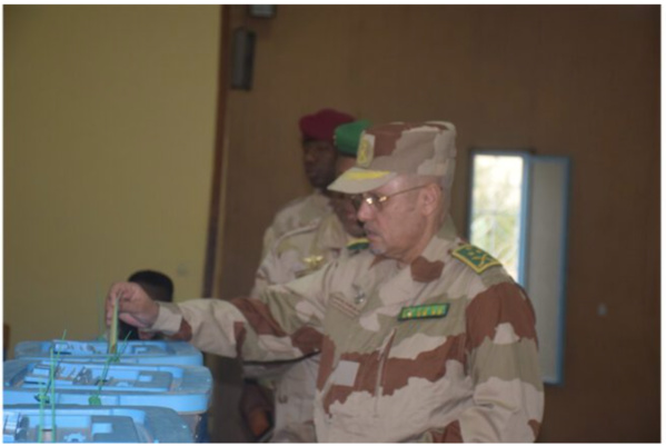 Les éléments des Forces armées et de sécurité votent aujourd’hui Les éléments des Forces armées et de sécurité votent aujourd’hui