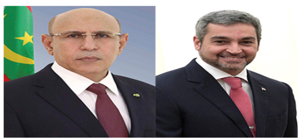 Le Président de la République félicite son homologue paraguayen Le Président de la République félicite son homologue paraguayen