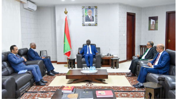 Le ministre des Affaires étrangères reçoit le chef de la MINUSMA Le ministre des Affaires étrangères reçoit le chef de la MINUSMA