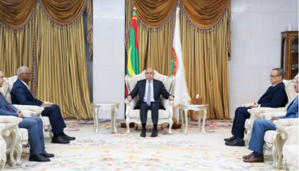 Le Président de la République reçoit le représentant spécial de l’ONU au Mali Le Président de la République reçoit le représentant spécial de l’ONU au Mali