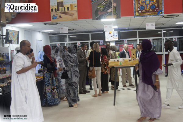 Vernissage de la 1 ère édition de la résidence d’artistes de la Société Générale Mauritanie
