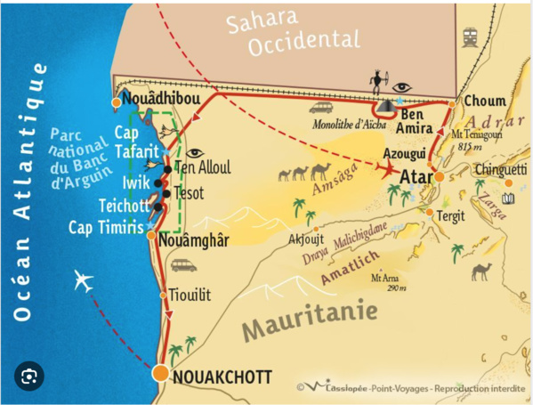 Le Parc national du Banc d’Arguin, une riche biodiversité menacée par l’exploitation minière artisanale Le Parc national du Banc d’Arguin, une riche biodiversité menacée par l’exploitation minière artisanale