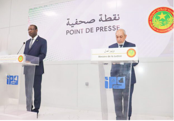 Ministre de la justice : le cadre de coopération judiciaire Mauritanie-Algérie répond aux défis de l’heure Ministre de la justice : le cadre de coopération judiciaire Mauritanie-Algérie répond aux défis de l’heure