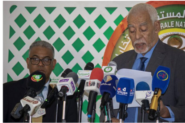 Le président de la CENI proclame les résultats du deuxième tour des élections mai 2023 Le président de la CENI proclame les résultats du deuxième tour des élections mai 2023