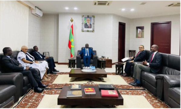 Le ministre des Affaires étrangères reçoit le secrétaire exécutif du Groupe des 5 pays du Sahel Le ministre des Affaires étrangères reçoit le secrétaire exécutif du Groupe des 5 pays du Sahel