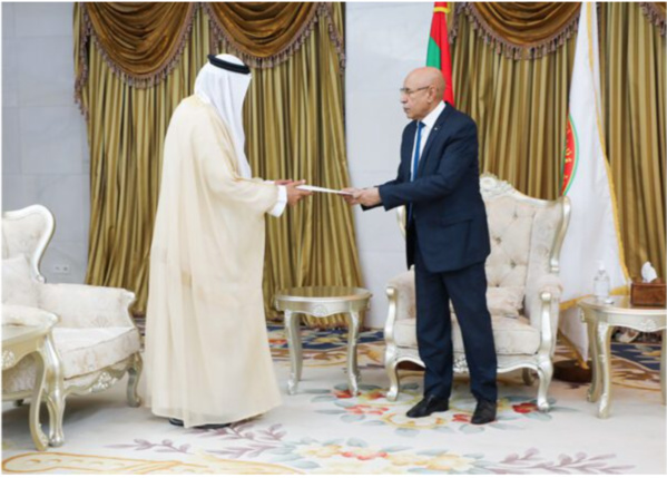 Le Président de la République reçoit un message écrit du Président des Émirats Arabes Unis Le Président de la République reçoit un message écrit du Président des Émirats Arabes Unis