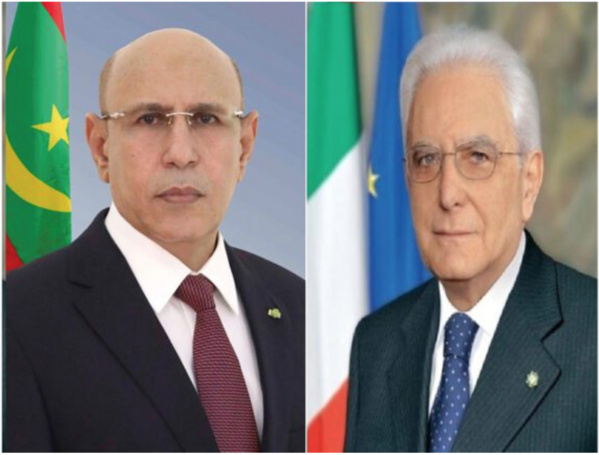 Le Président de la République exprimé à son homologue italien sa volonté de renforcer les relations de coopération bilatérale Le Président de la République exprimé à son homologue italien sa volonté de renforcer les relations de coopération bilatérale