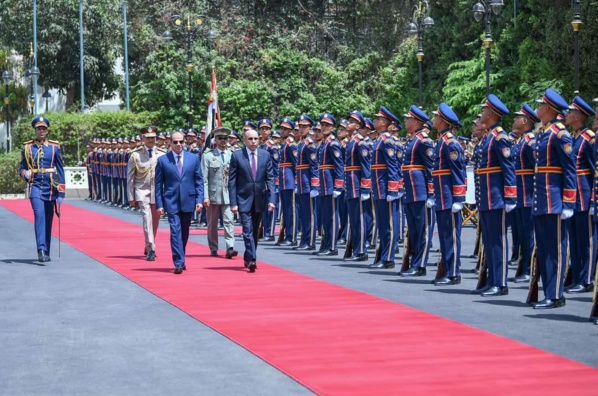 Le Président de la République entame une visite d’amitié et de travail en Egypte