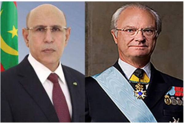 Le Président félicite le roi de Suède