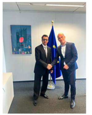 Visite du ministre de l’Energie en Belgique : rencontres avec l’Union Européenne et le directeur du Port d’Anvers – Bruges Visite du ministre de l’Energie en Belgique : rencontres avec l’Union Européenne et le directeur du Port d’Anvers – Bruges