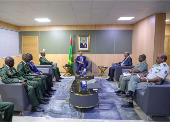 Le ministre de la Défense reçoit une mission de l’inspection générale des forces armées sénégalaises
