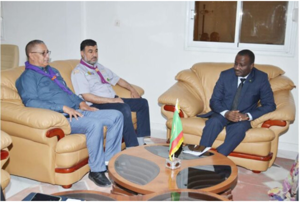 Le ministre de la Culture reçoit une délégation du mouvement scout libyen Le ministre de la Culture reçoit une délégation du mouvement scout libyen