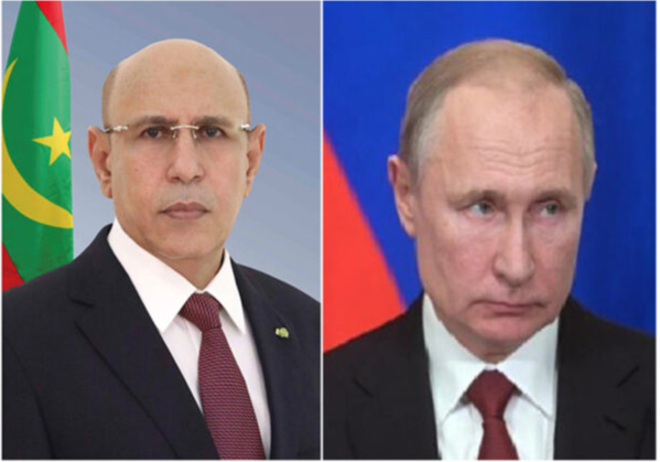 Le Président de la République félicite son homologue Russe Le Président de la République félicite son homologue Russe