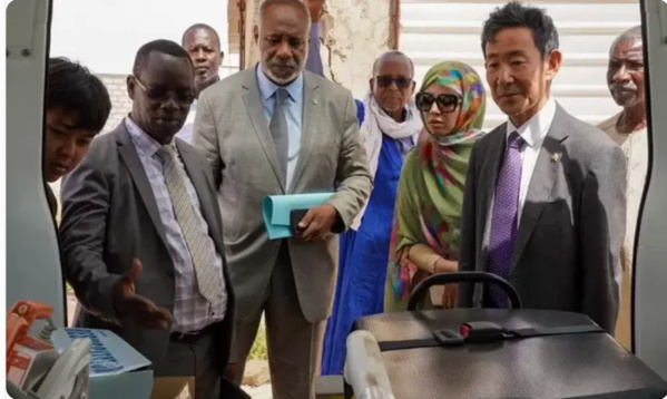 Un don japonais : des ambulances et des équipements médicaux pour le ministère de la santé Un don japonais : des ambulances et des équipements médicaux pour le ministère de la santé