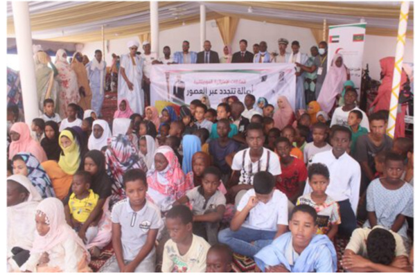 Remise d’enveloppes financière au profit de 161 orphelins à Nouakchott Remise d’enveloppes financière au profit de 161 orphelins à Nouakchott