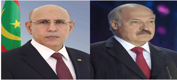 Le Président de la République exprime la volonté de la Mauritanie de renforcer ses relations avec la Biélorussie Le Président de la République exprime la volonté de la Mauritanie de renforcer ses relations avec la Biélorussie