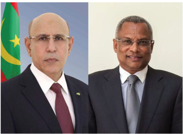 Le Président de la République exprime la volonté de la Mauritanie de renforcer sa coopération avec le Cap-Vert Le Président de la République exprime la volonté de la Mauritanie de renforcer sa coopération avec le Cap-Vert