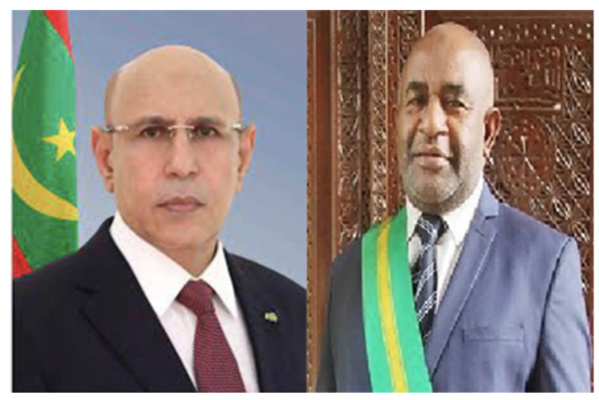 Le Président de la République félicite le Président de la République de l’Union des Comores Le Président de la République félicite le Président de la République de l’Union des Comores