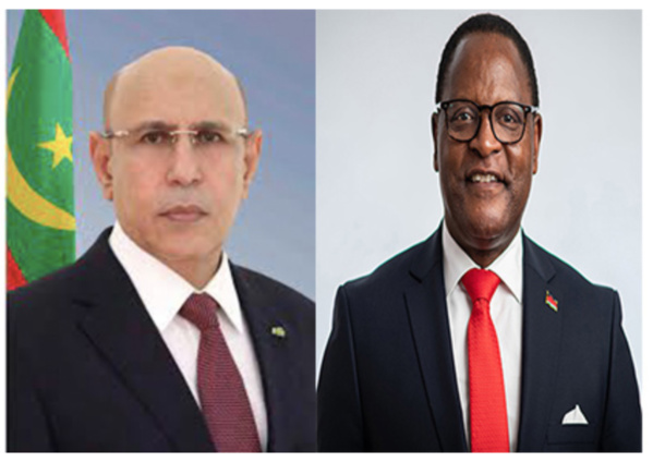 Le Président de la République félicite le Président du Malawi Le Président de la République félicite le Président du Malawi