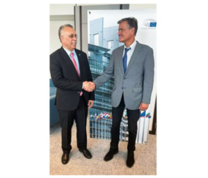 Le président de la CNDH s’entretient avec des députés de l’UE Le président de la CNDH s’entretient avec des députés de l’UE