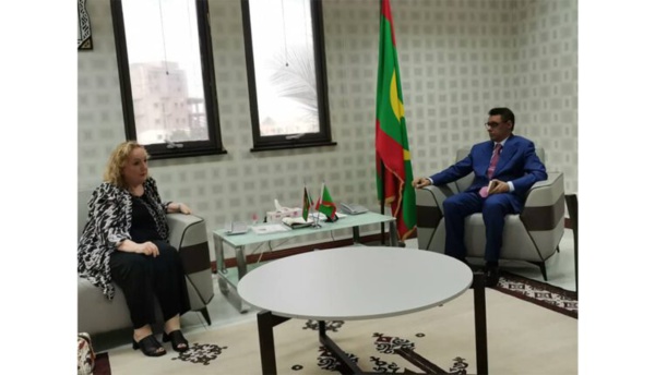 Le ministre de l’Économie reçoit la représentante spéciale de l’UE au Sahel Le ministre de l’Économie reçoit la représentante spéciale de l’UE au Sahel