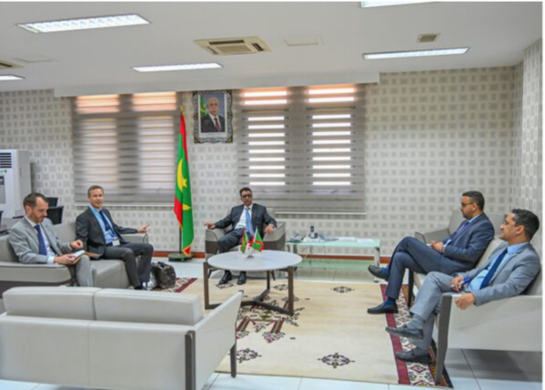 Le ministre des Affaires Économiques reçoit le chef de la mission de l’UE Le ministre des Affaires Économiques reçoit le chef de la mission de l’UE