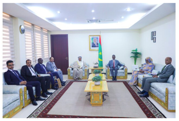 Le Premier ministre reçoit le président du conseil d’administration de l’Autorité arabe pour l’Investissement et le Développement agricoles Le Premier ministre reçoit le président du conseil d’administration de l’Autorité arabe pour l’Investissement et le Développement agricoles