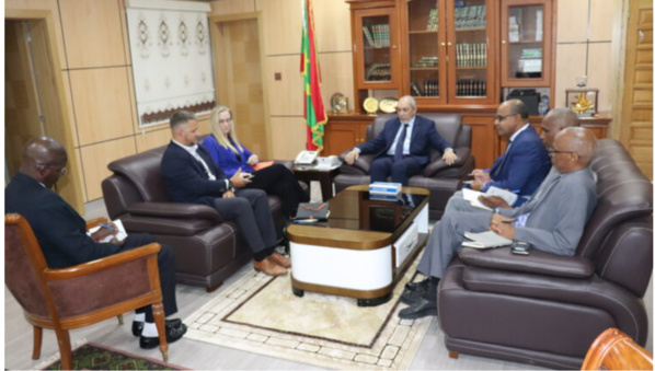 Le ministre de la Justice reçoit l’ambassadrice des Etats unis Le ministre de la Justice reçoit l’ambassadrice des Etats unis