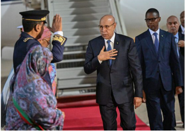 Le Président de la République regagne Nouakchott en provenance de Rome Le Président de la République regagne Nouakchott en provenance de Rome