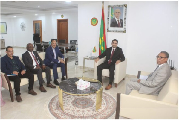 Le ministre de la Transformation numérique reçoit une délégation de Sudatel Le ministre de la Transformation numérique reçoit une délégation de Sudatel