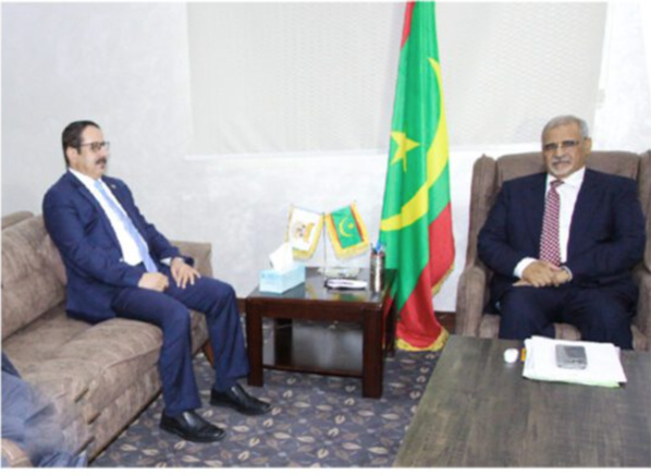 Le président de l’Assemblée nationale reçoit l’ambassadeur du Yémen Le président de l’Assemblée nationale reçoit l’ambassadeur du Yémen