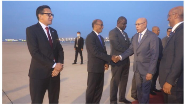 Dans le cadre de sa visite d’amitié et de travail en Chine, le Président de la République arrive à Pékin