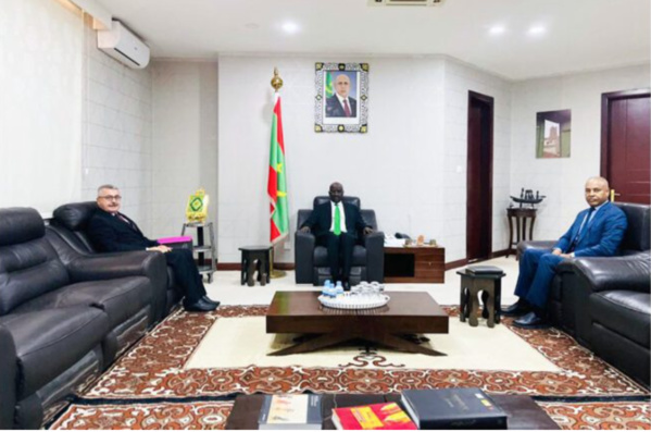 Le ministre des Affaires étrangères reçoit en audience l’ambassadeur turc Le ministre des Affaires étrangères reçoit en audience l’ambassadeur turc