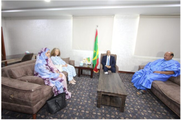 Le président de l’assemblée nationale reçoit la coordinatrice du PNUD Le président de l’assemblée nationale reçoit la coordinatrice du PNUD