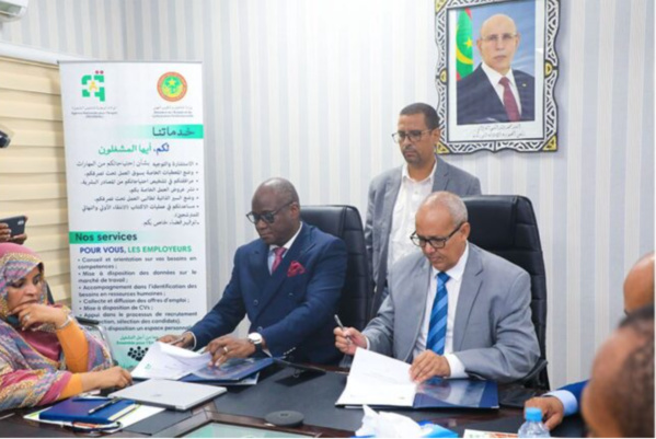 Convention de partenariat entre le port de Tanit et l’ANPE pour la formation de 32 demandeurs d’emploi Convention de partenariat entre le port de Tanit et l’ANPE pour la formation de 32 demandeurs d’emploi