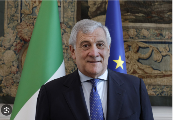Le Ministre italien des Affaires étrangères Antonio Tajani : « Nous allons bientôt ouvrir une ambassade en Mauritanie » Le Ministre italien des Affaires étrangères Antonio Tajani : « Nous allons bientôt ouvrir une ambassade en Mauritanie »
